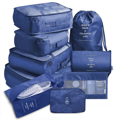 Kit de Bolsas organizadoras á prova d'água (+3 de Brinde)