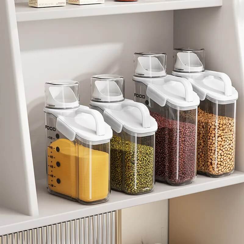 Kit de Potes para Armazenamento de Cereais