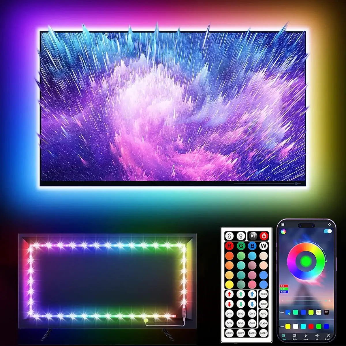 Fita de LED para Televisão - ColorMix