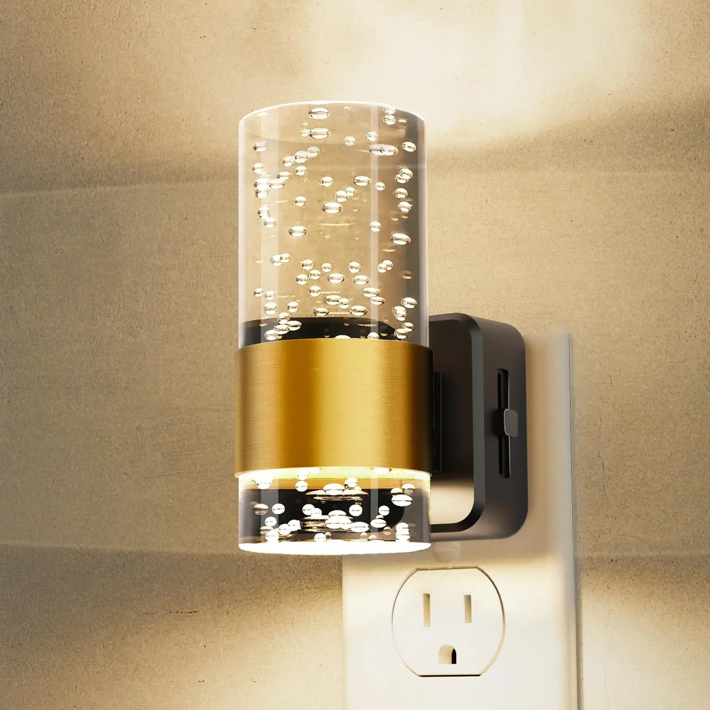 LUMINÁRIA NOTURNA PARA TOMADAS - Luz Suave