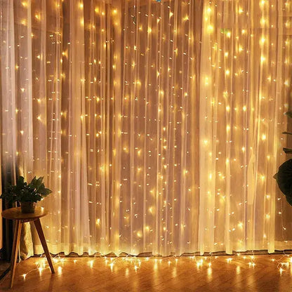 Cortina de Led para Natal