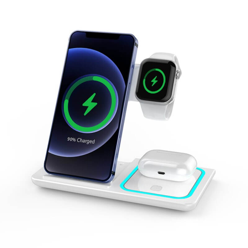 Carregador sem fio 3 em 1 - SmartMax