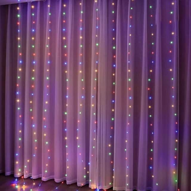 Cortina de Led para Natal
