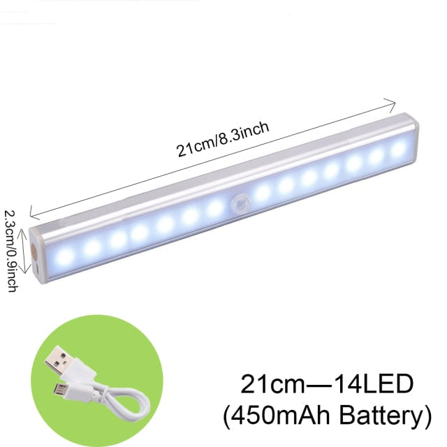 Lâmpada noturna de LED, com sensor de movimento - NightLamp