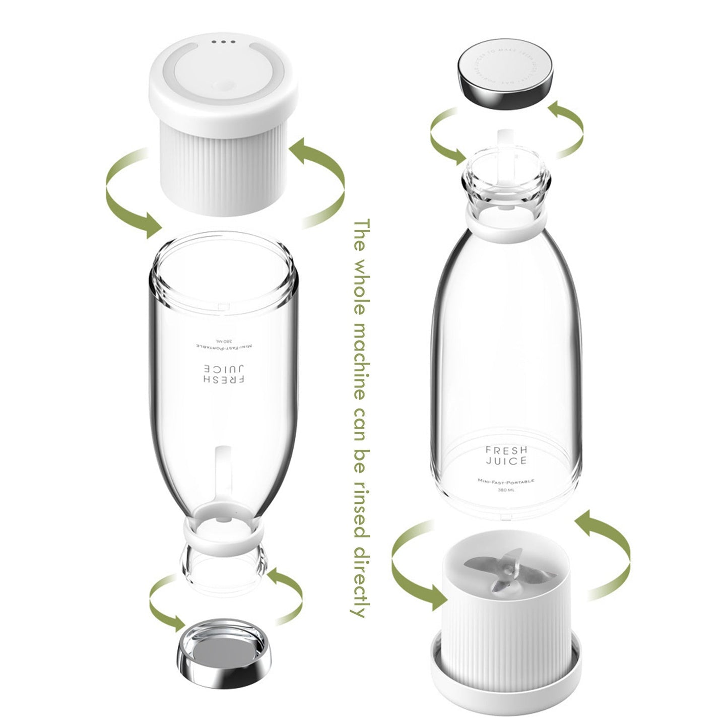MINI liquidificador Portátil - FRESH JUICE